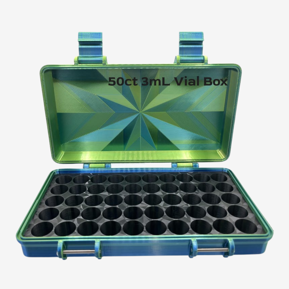 50ct 3mL Peptide Vial Storage Box